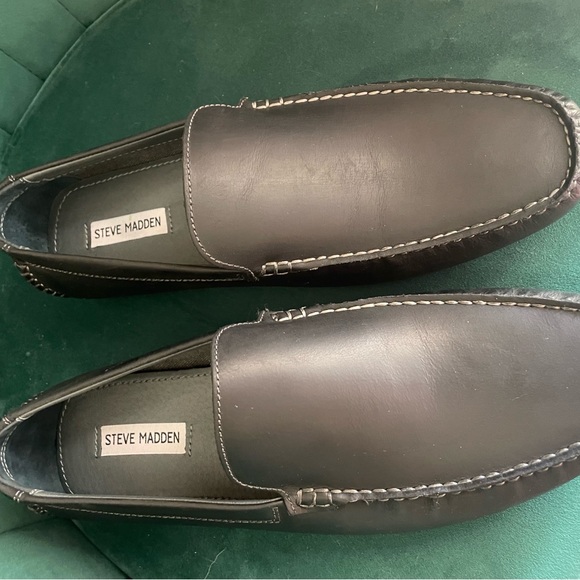 Steve Madden Other - Black Steve Madden Loafers, size 12.